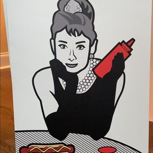 Audrey Hepburn Pop Art